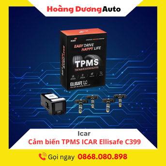 Cảm biến áp suất lốp ICAR Ellisafe C399 dành riêng cho Toyota 2023