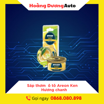Sáp thơm ô tô Areon Ken Lemon – Hương chanh